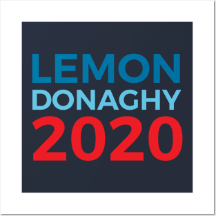 Liz Lemon Jack Donaghy / 30 Rock / 2020 Election Posters and Art